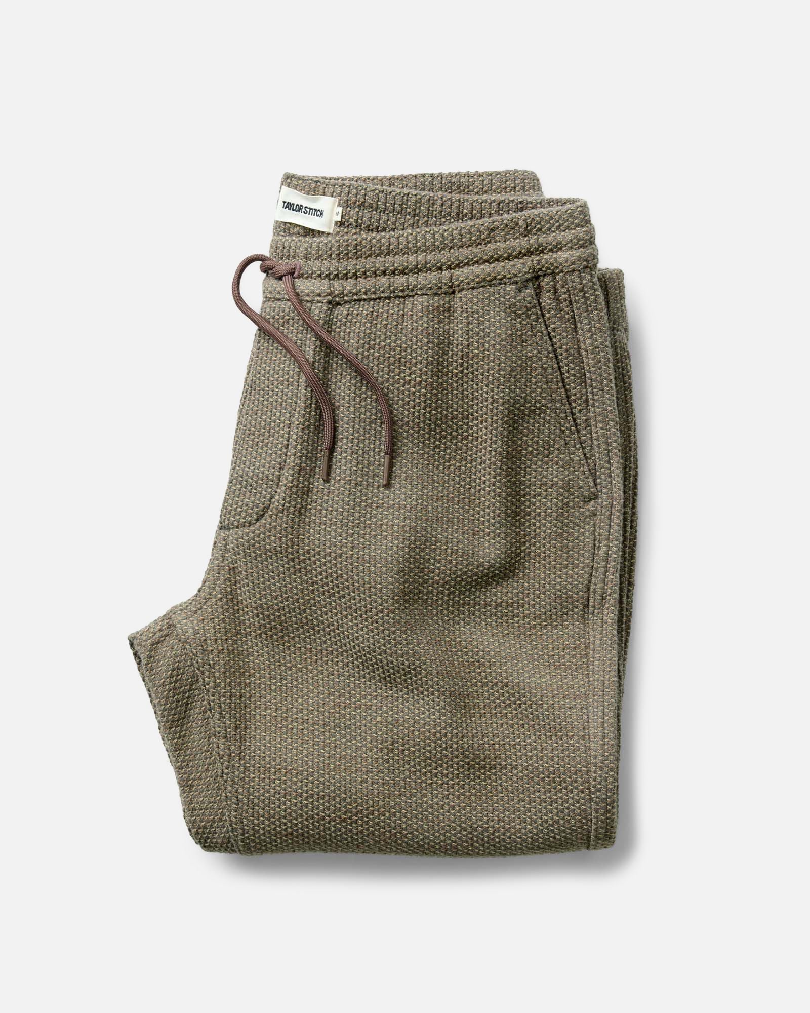 The Apres Pant in Cypress Sashiko