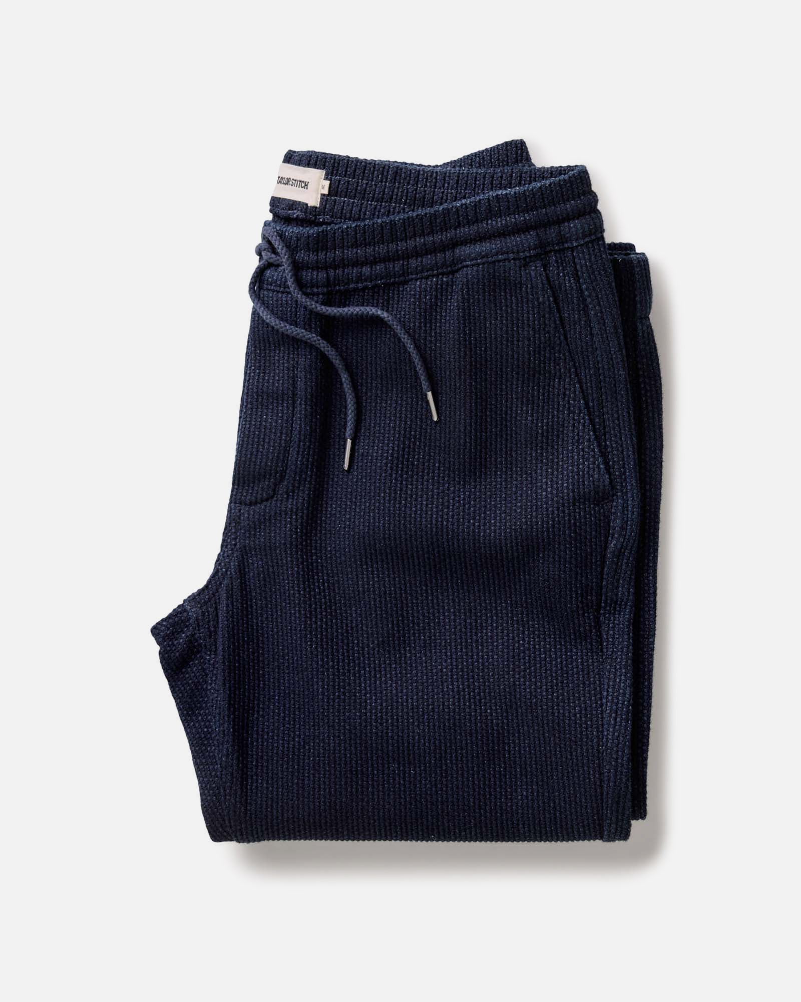 The Apres Pant in Rinsed Indigo Sashiko