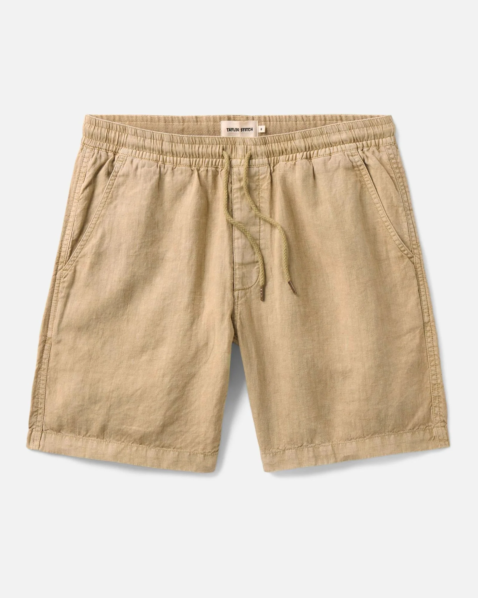 The Apres Short in Field Khaki Hemp