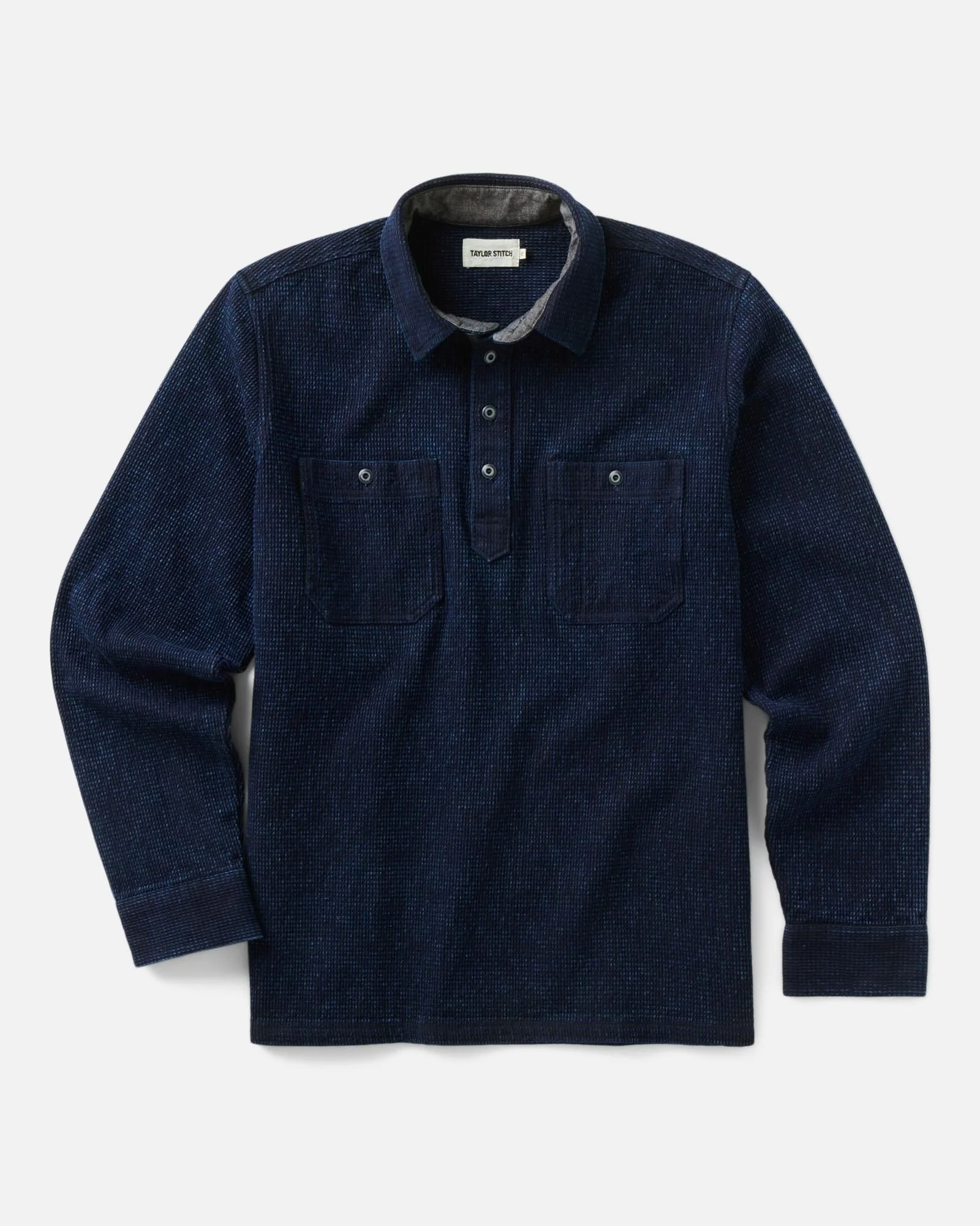 The Canal Popover in Rinsed Indigo