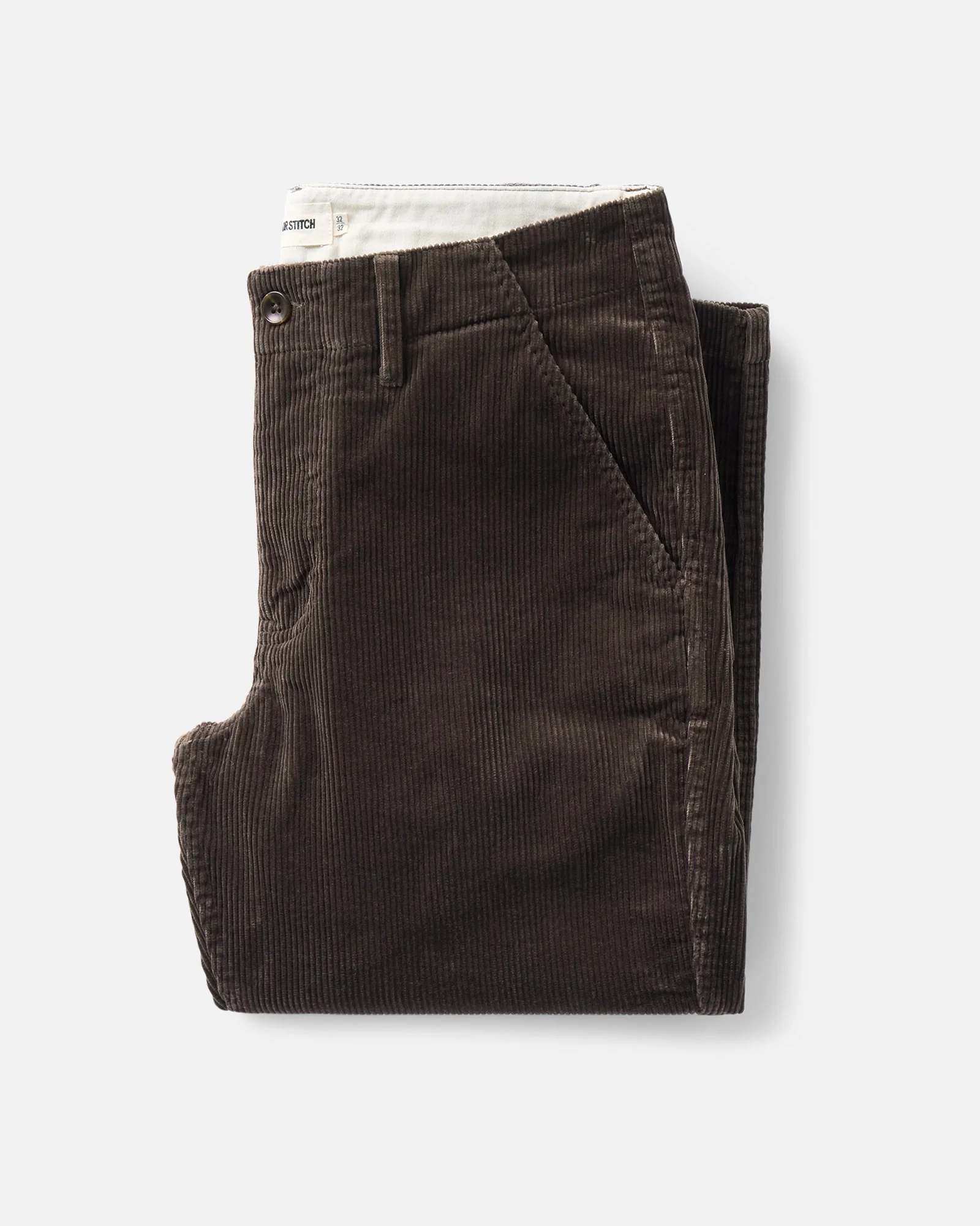 The Carnegie Pant in Soil Corduroy