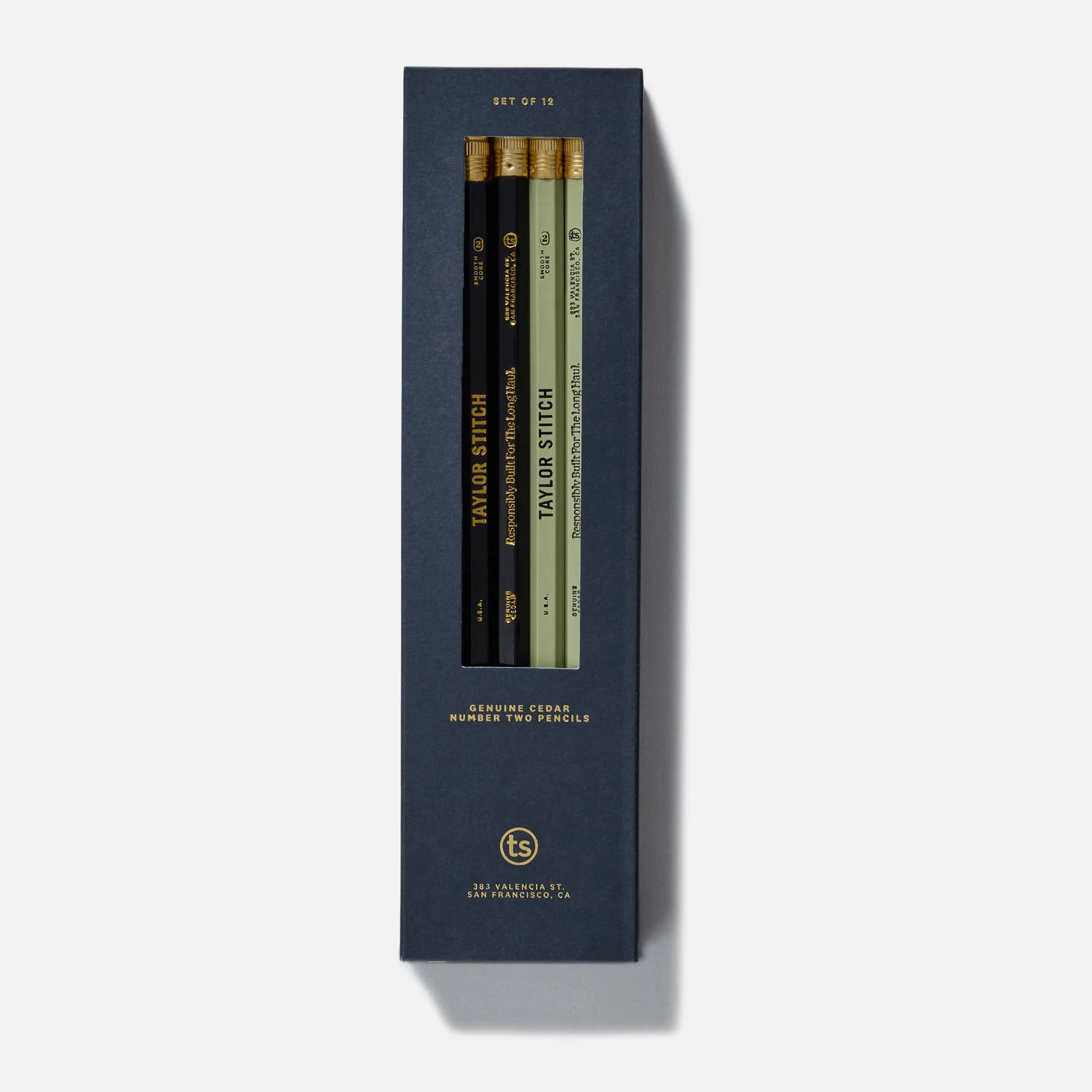 The Cedar Hex Pencil (12-Pack)