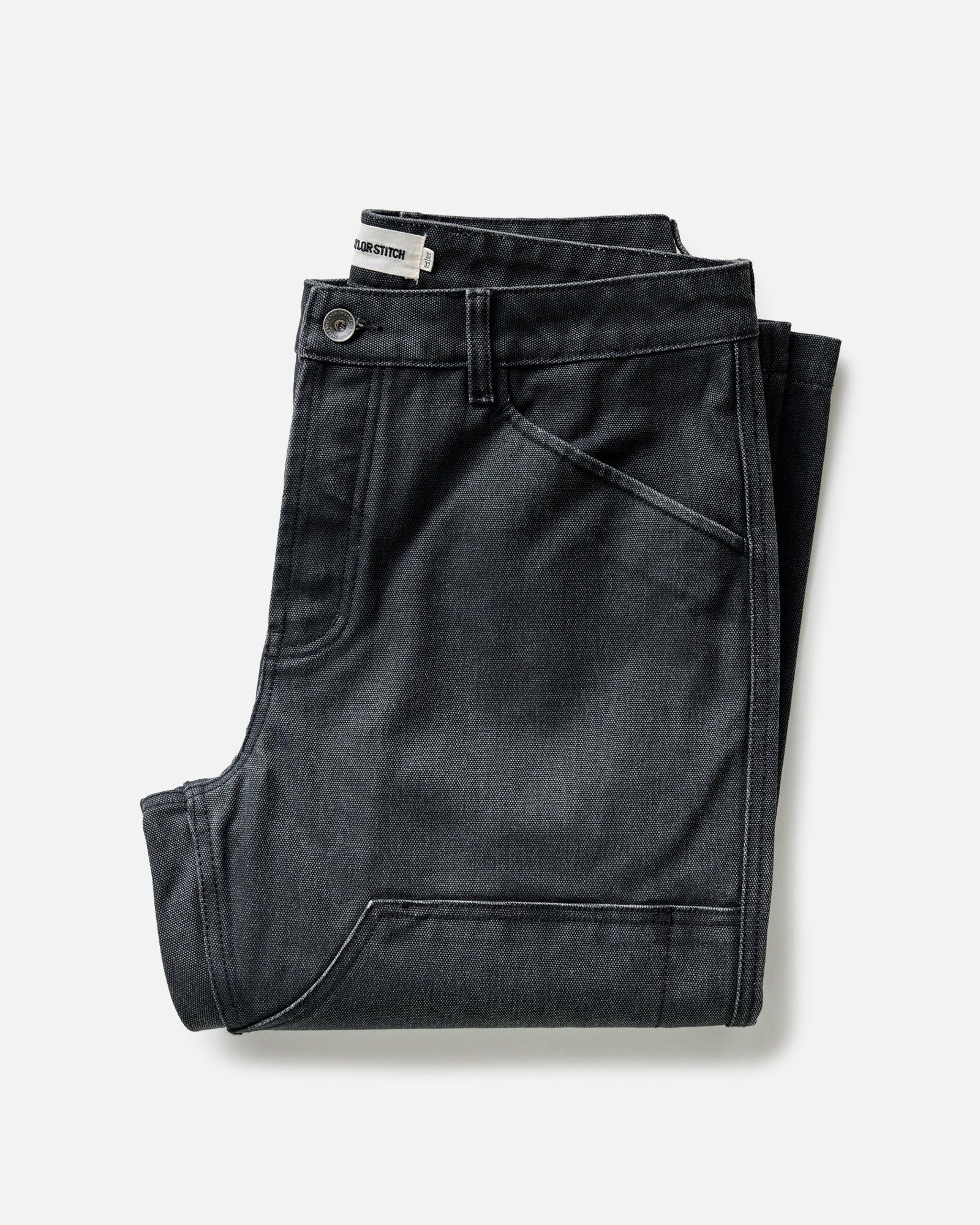 The Chore Pant in Coal Chipped Canvas