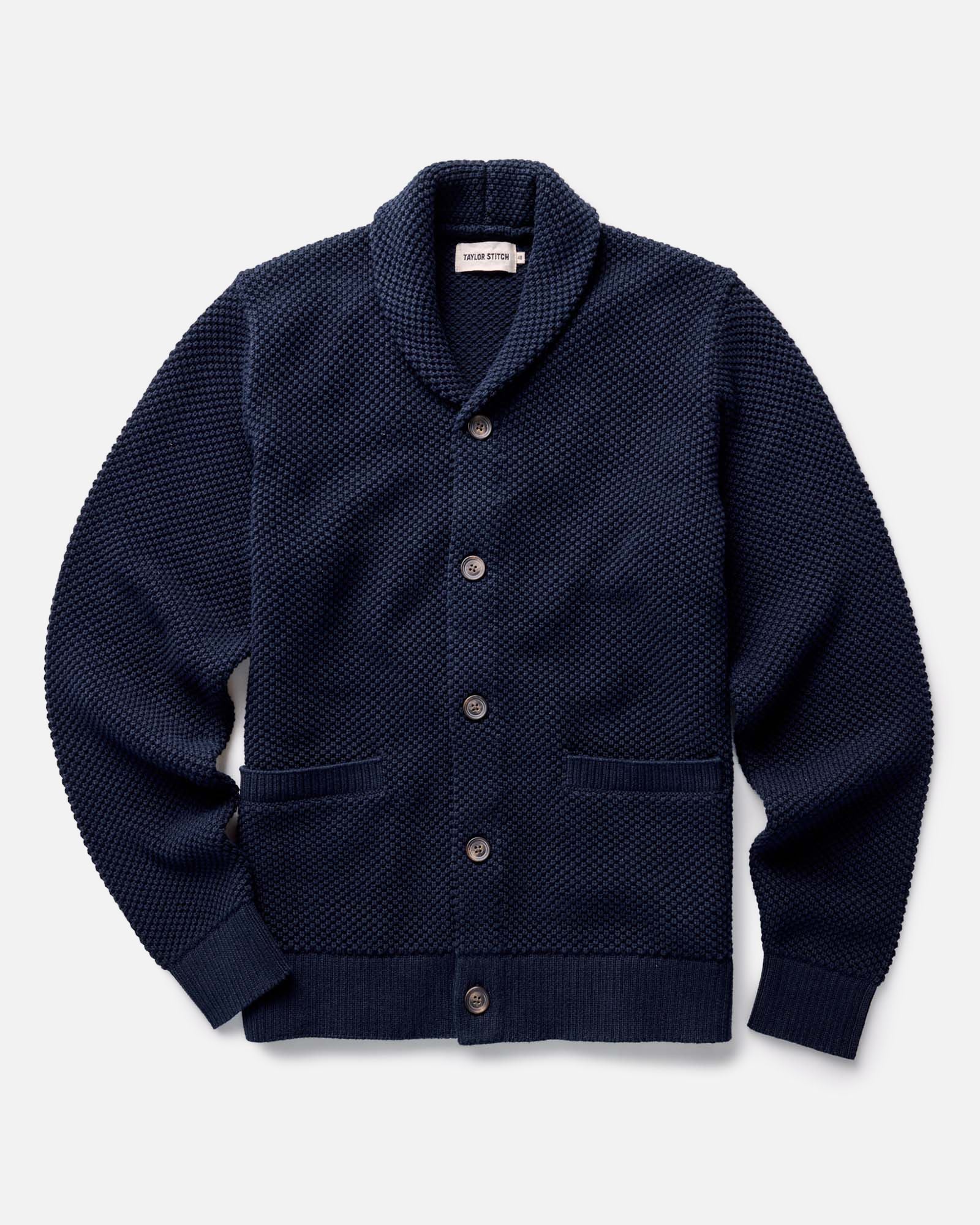 The Crawford Sweater in Navy