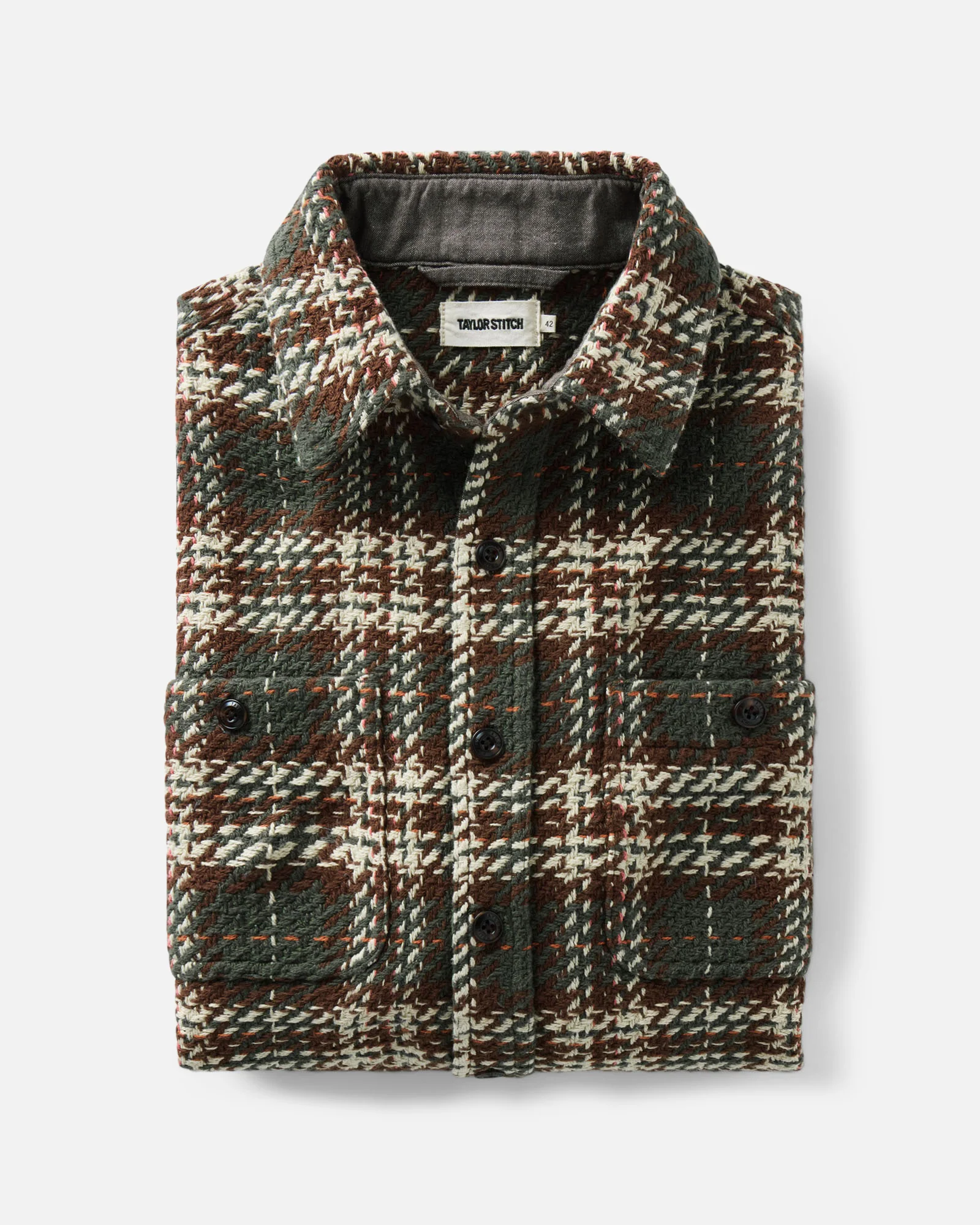 The Cutter Overshirt in Buzzard Check