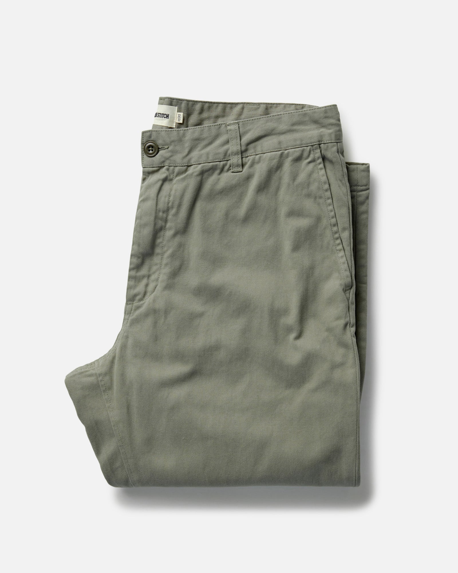 The Democratic Foundation Pant in Organic Smoked Olive