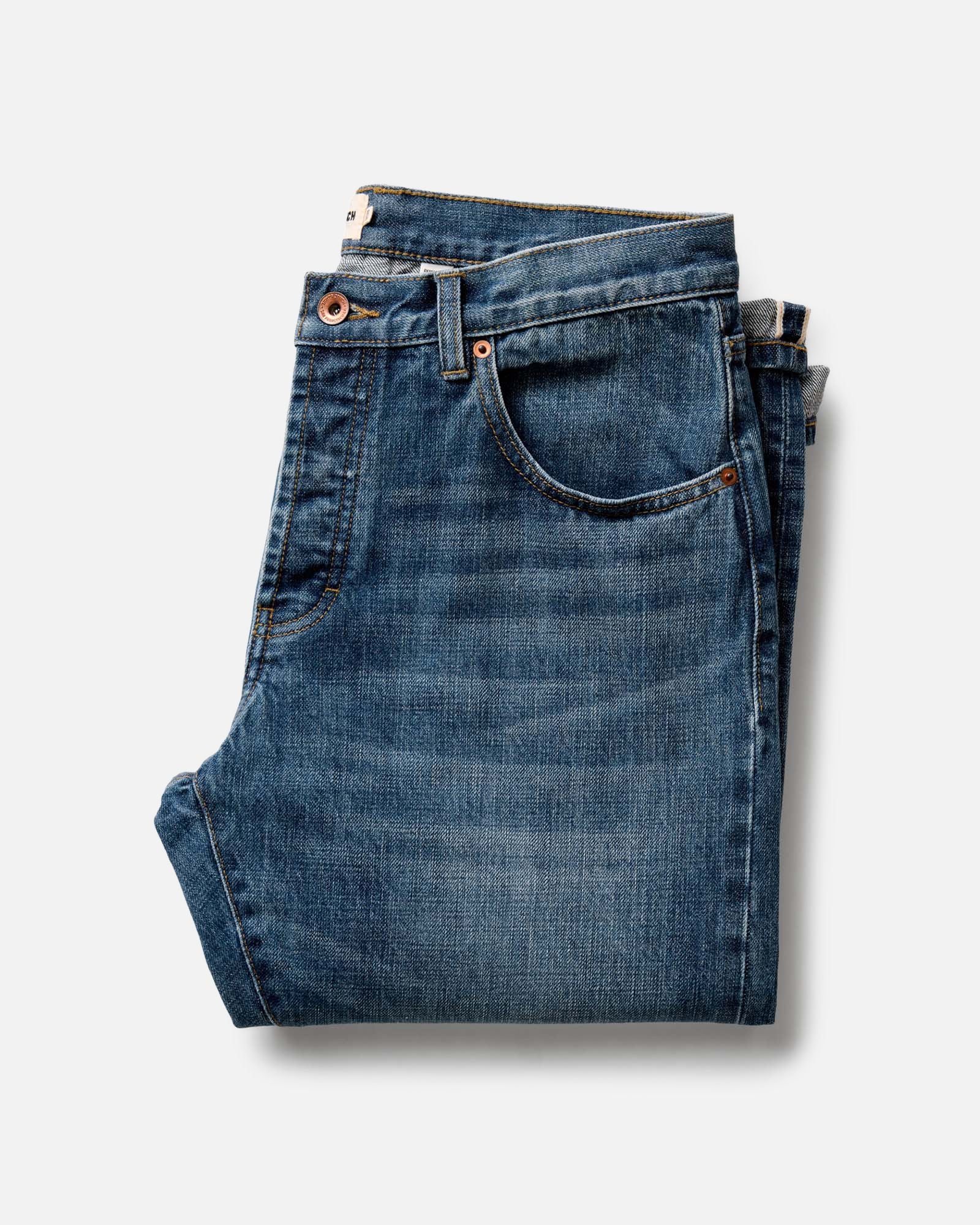 The Democratic Jean in Mid Wash Organic Selvedge