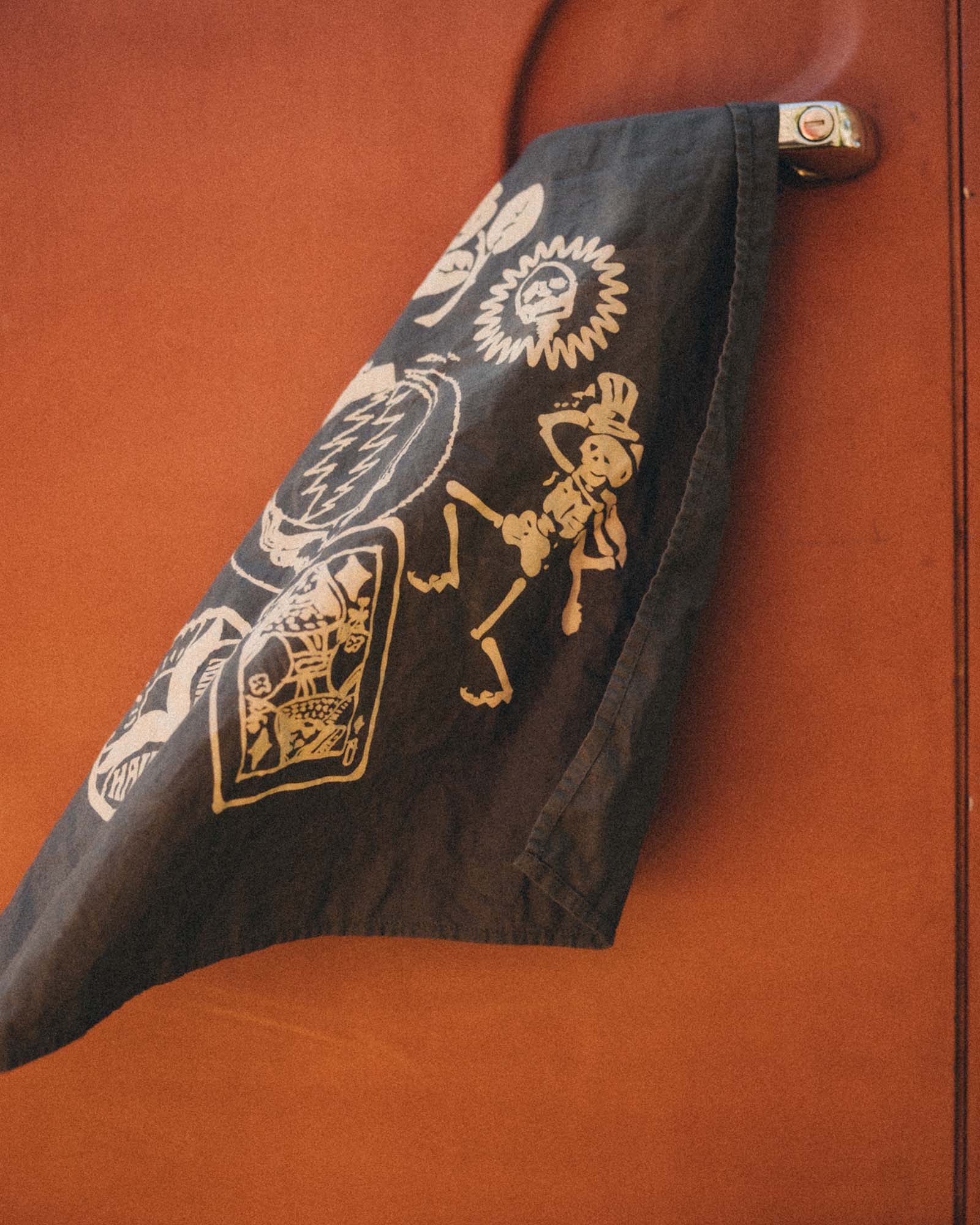 The Bandana in Faded Black Stamp - Image 2