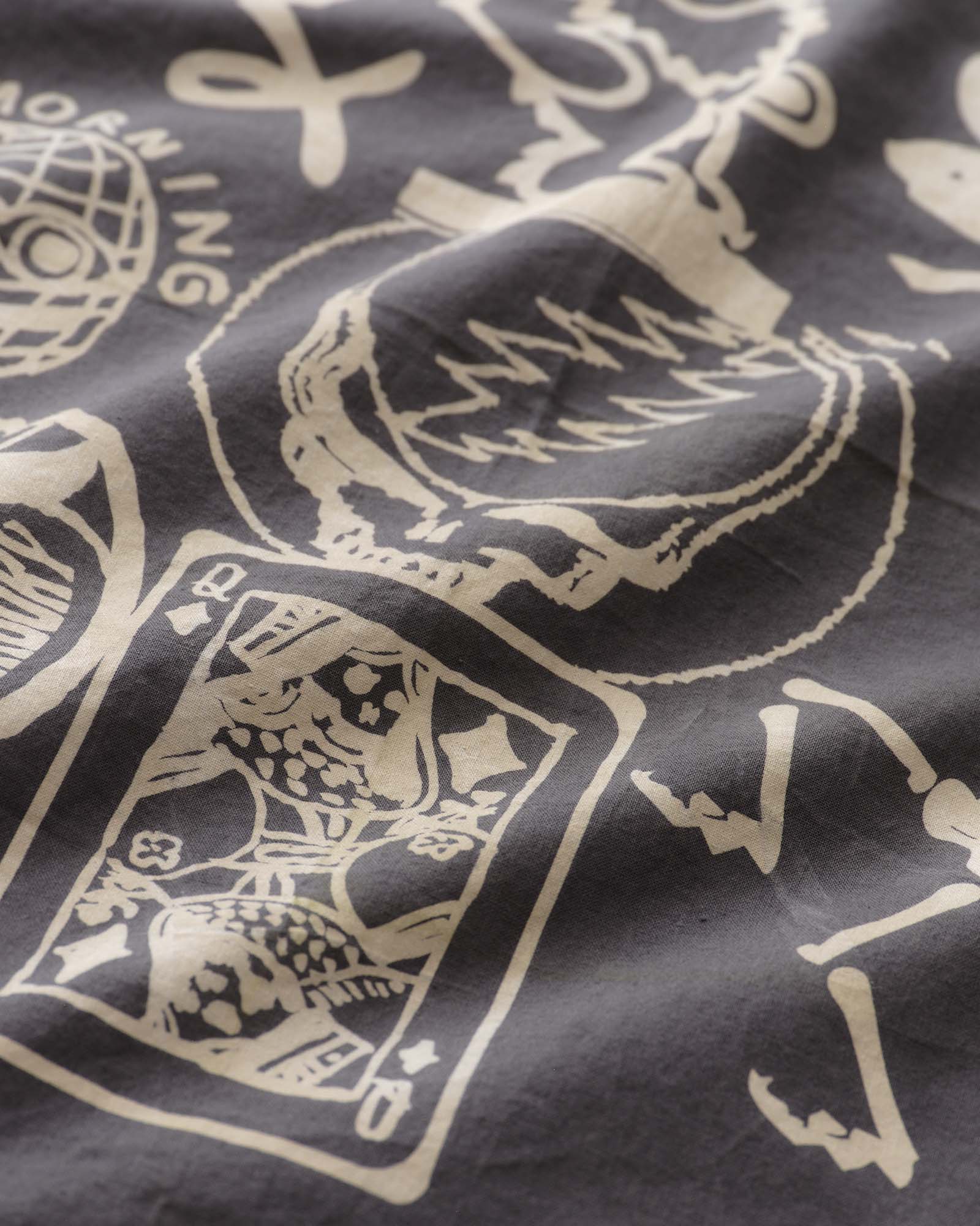 The Bandana in Faded Black Stamp - Image 3