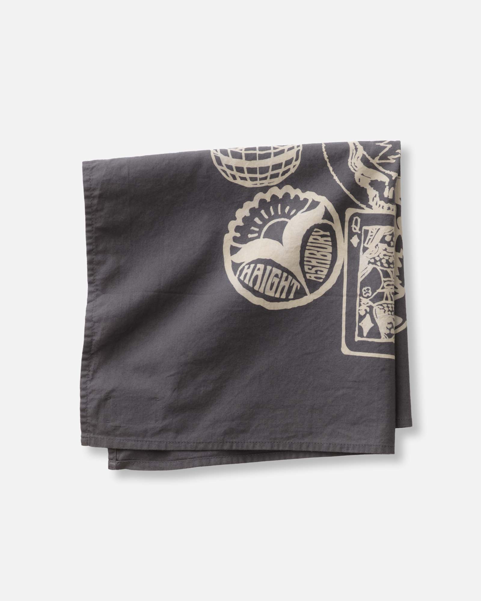 The Bandana in Faded Black Stamp - Image 4