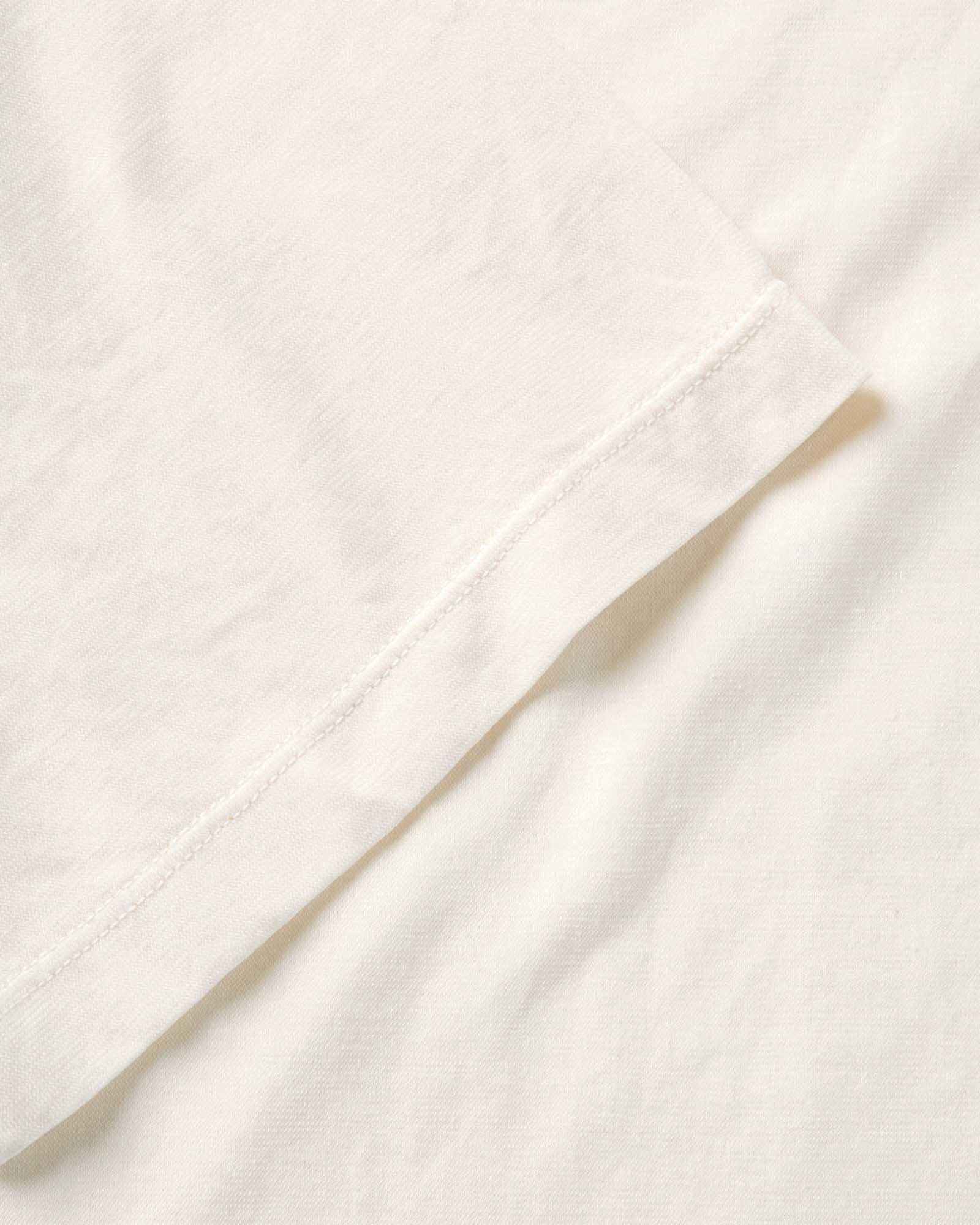 The Cotton Hemp Tee in Vintage White - Image 5