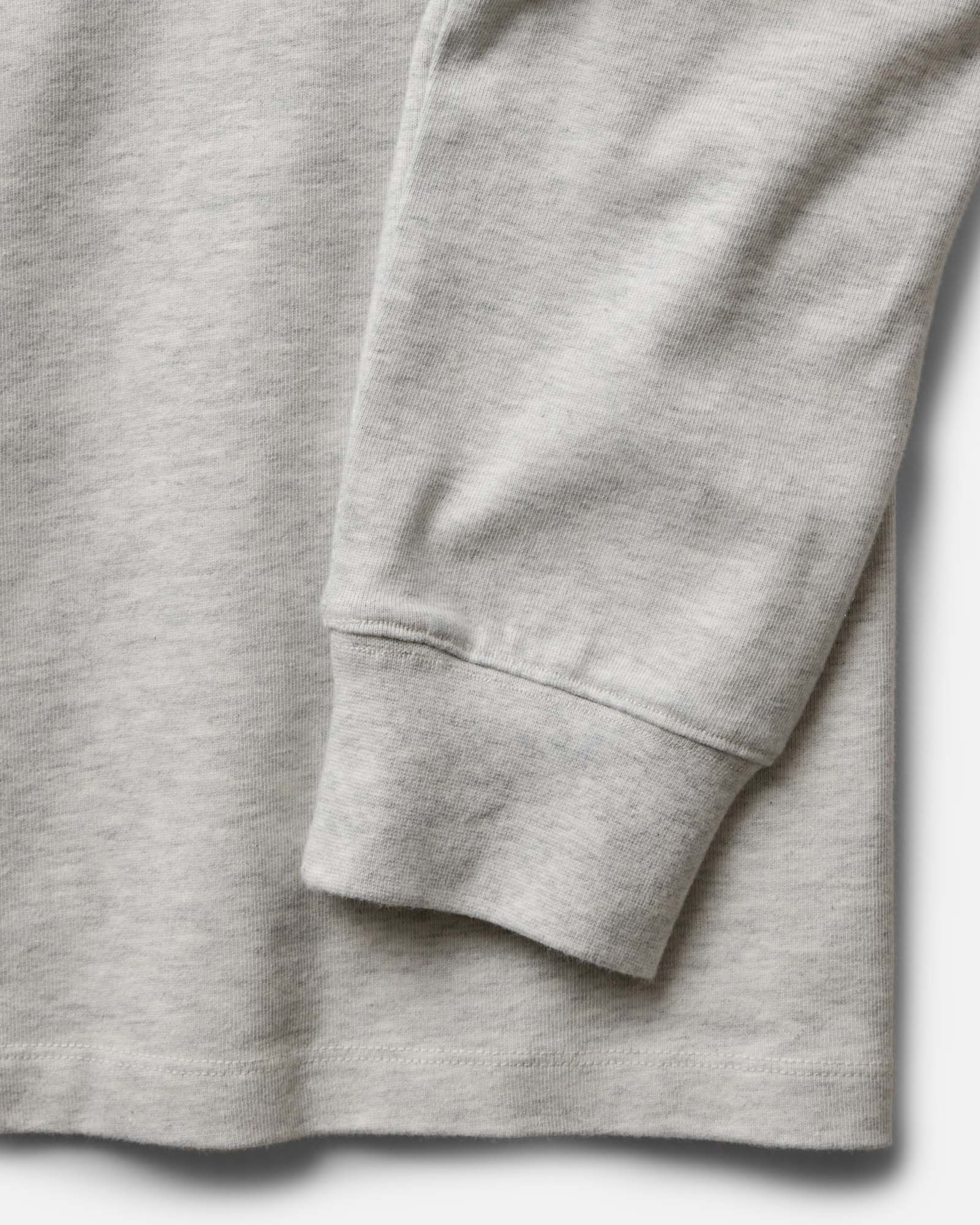 The Long Sleeve Shop Tee in Oat Twist - Image 5