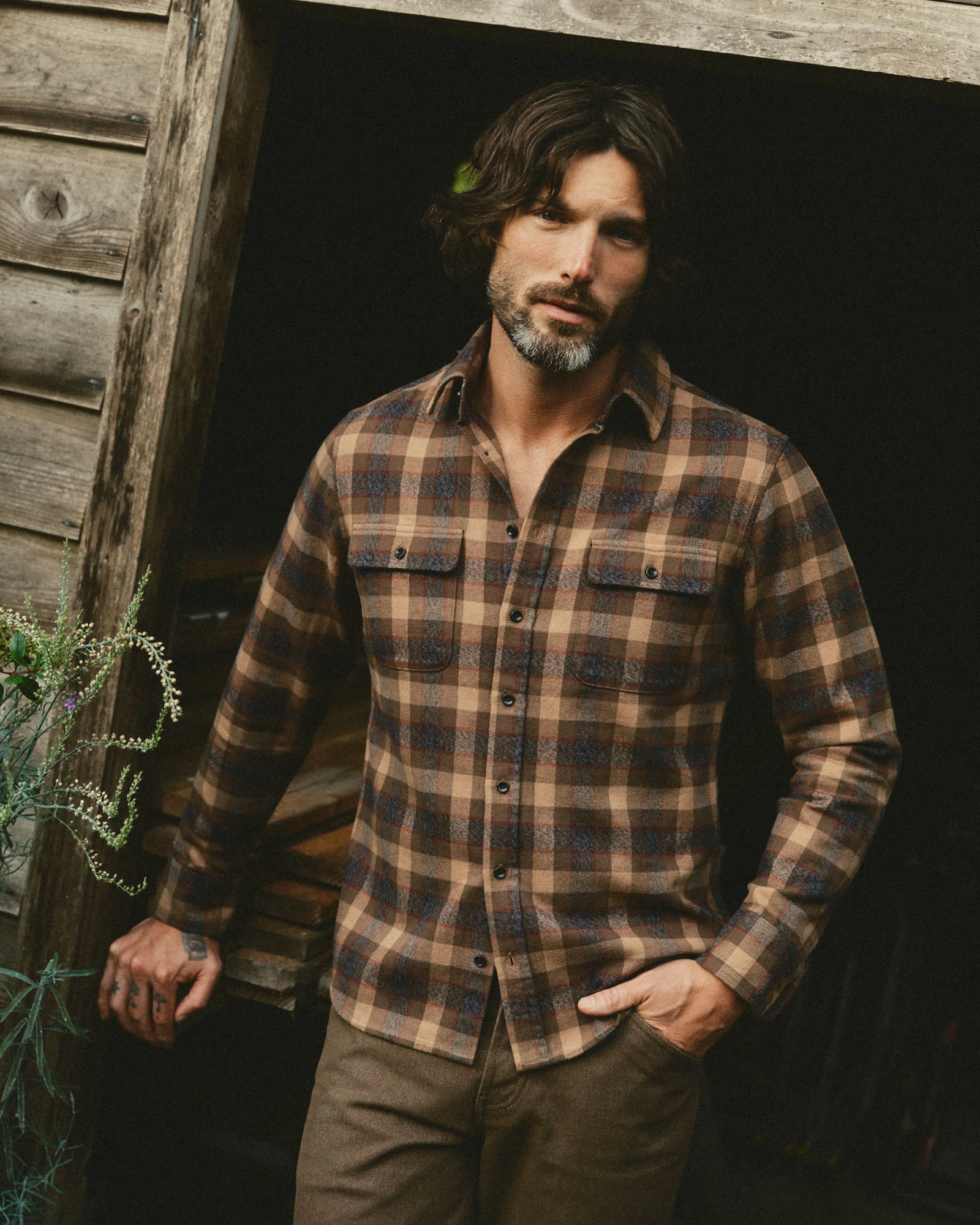 The Yosemite Shirt in Buckeye Plaid - Image 2