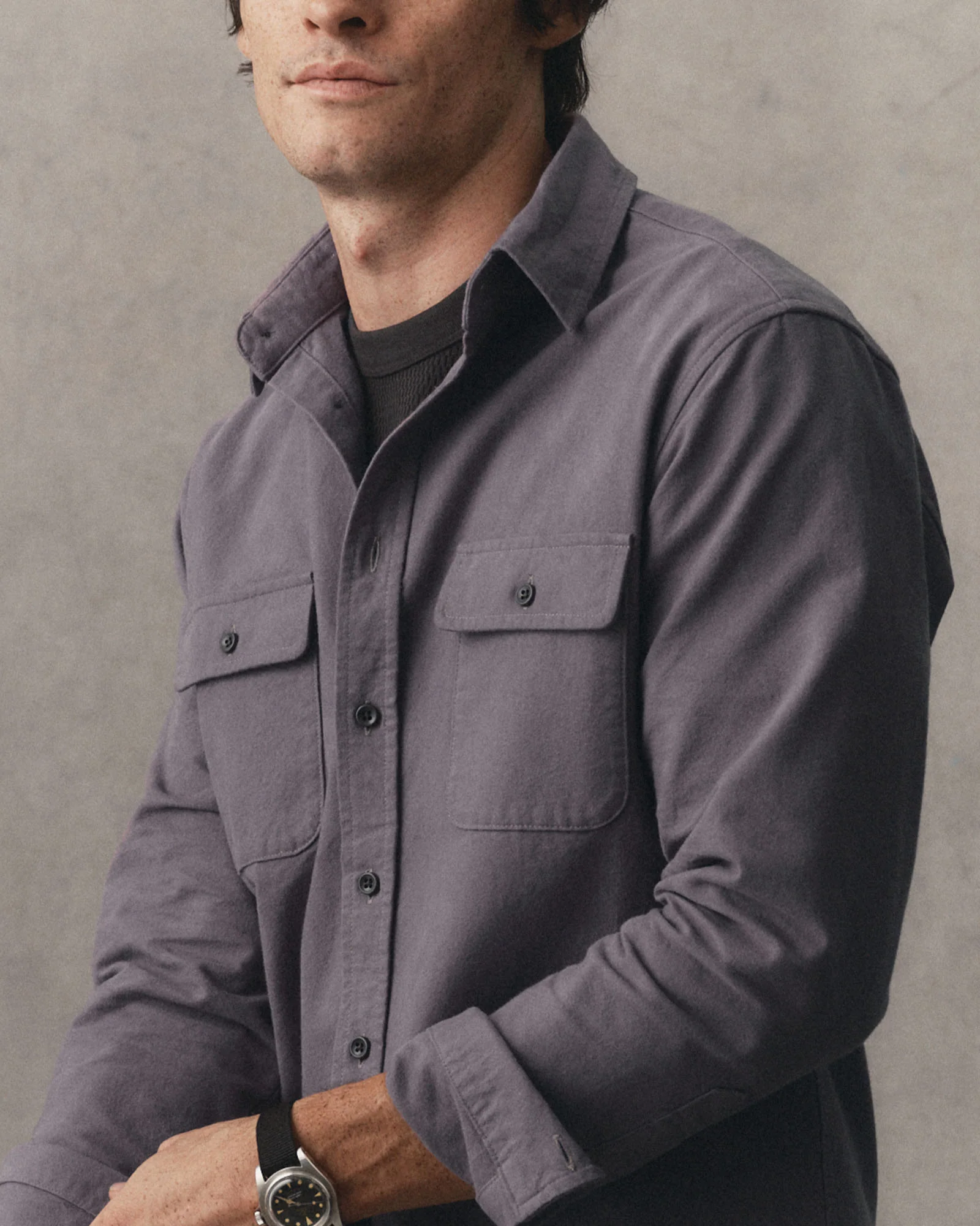 The Yosemite Shirt in Dried Plum - Image 3