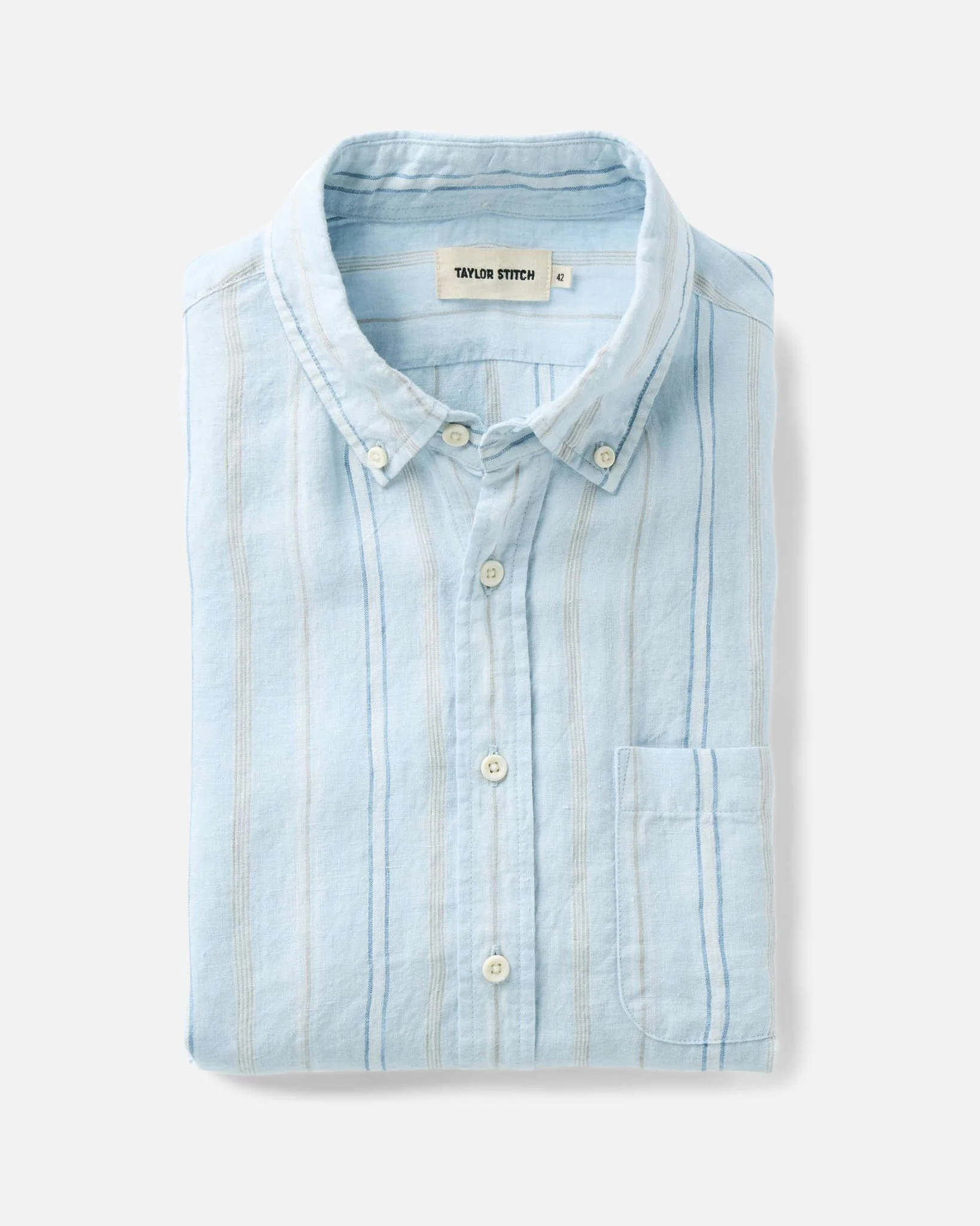 The Jack in Blue Sky Stripe Linen