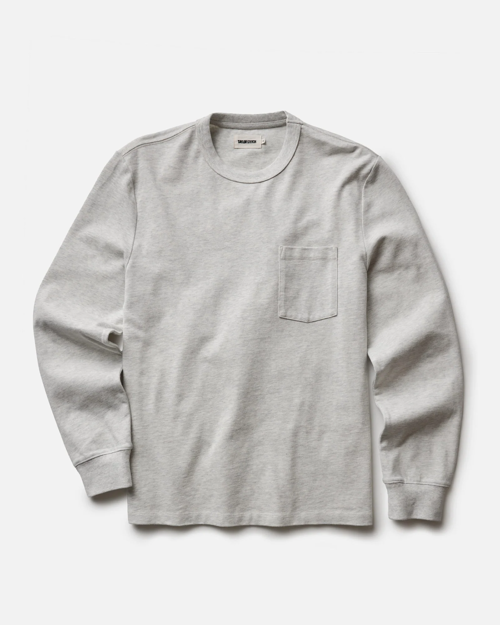The Long Sleeve Shop Tee in Oat Twist