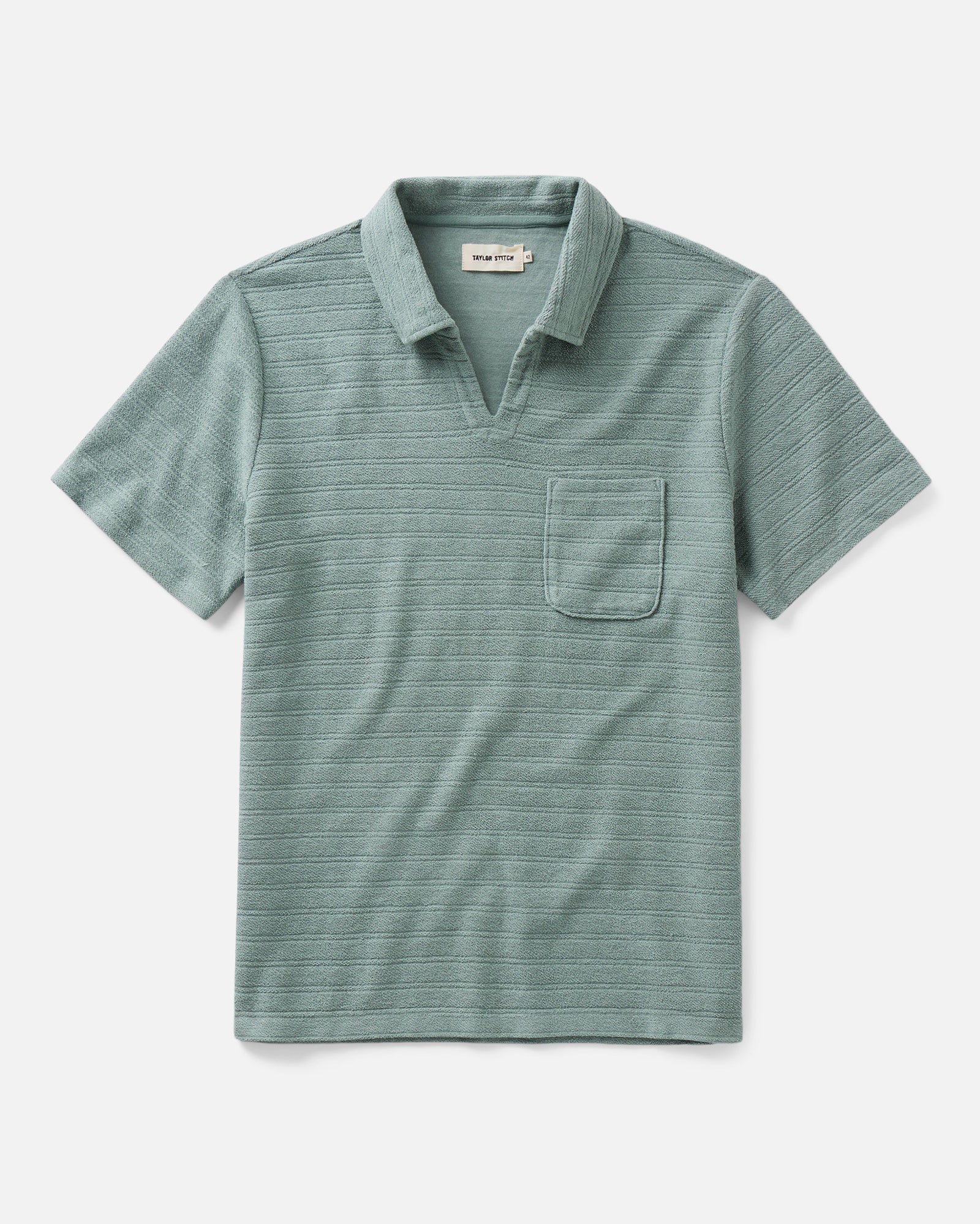 The Meridian Polo in Faded Pine