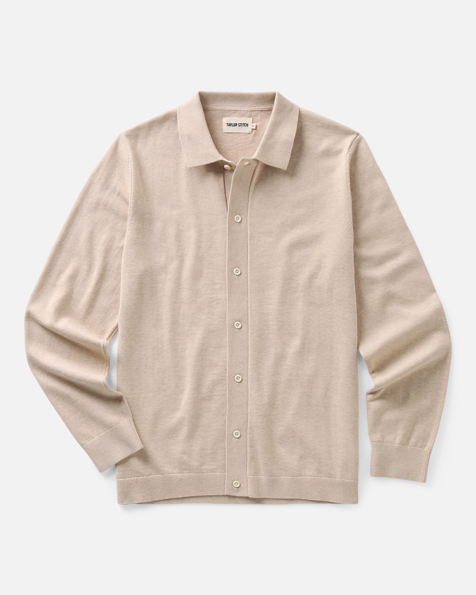The Nichols Polo in Sable Cotton Cashmere
