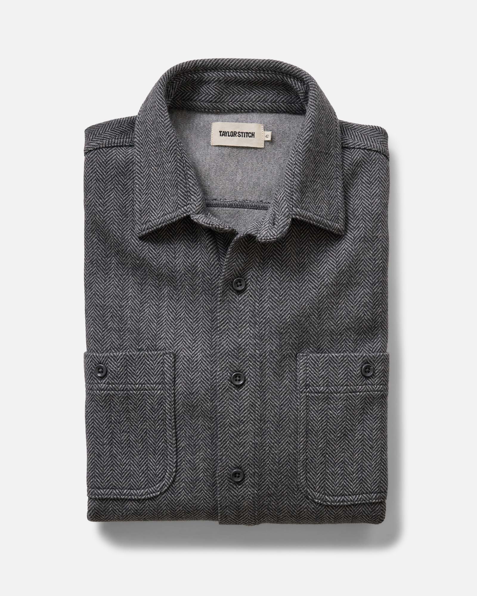 The North Shore Knit Shirt in Heather Coal