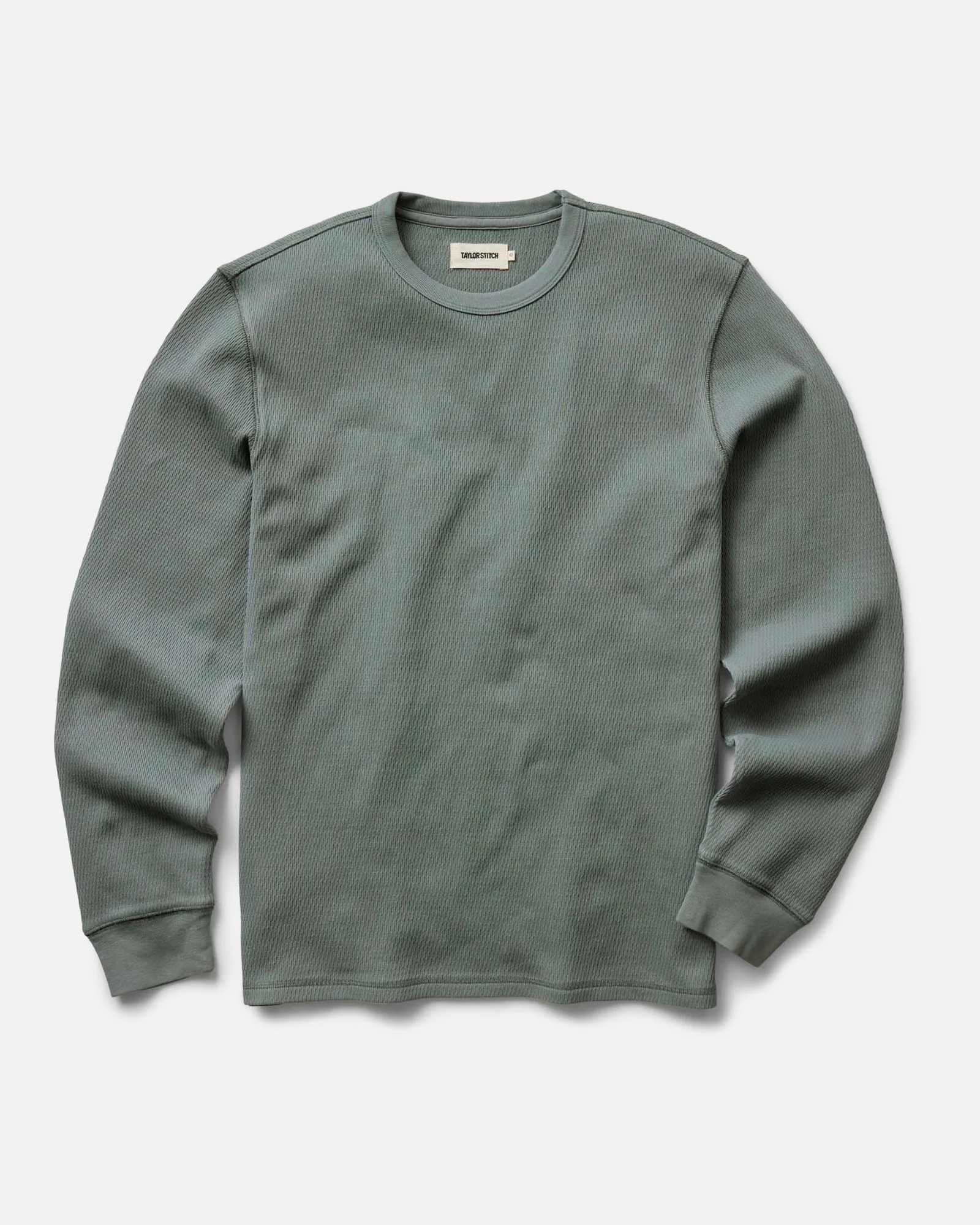 The Organic Cotton Crew in Deep Sea Waffle