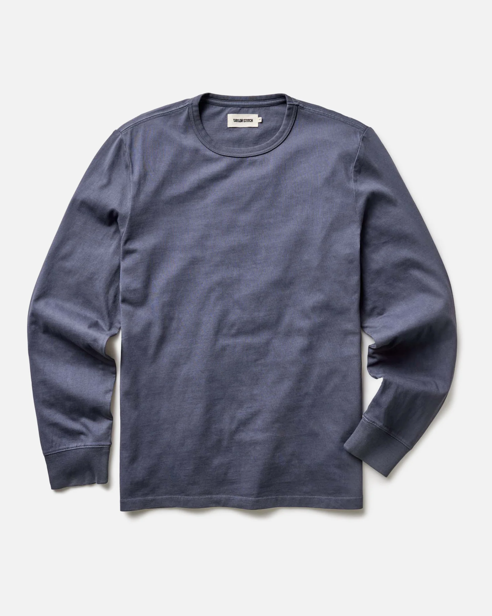 The Organic Cotton Long Sleeve Tee in Navy