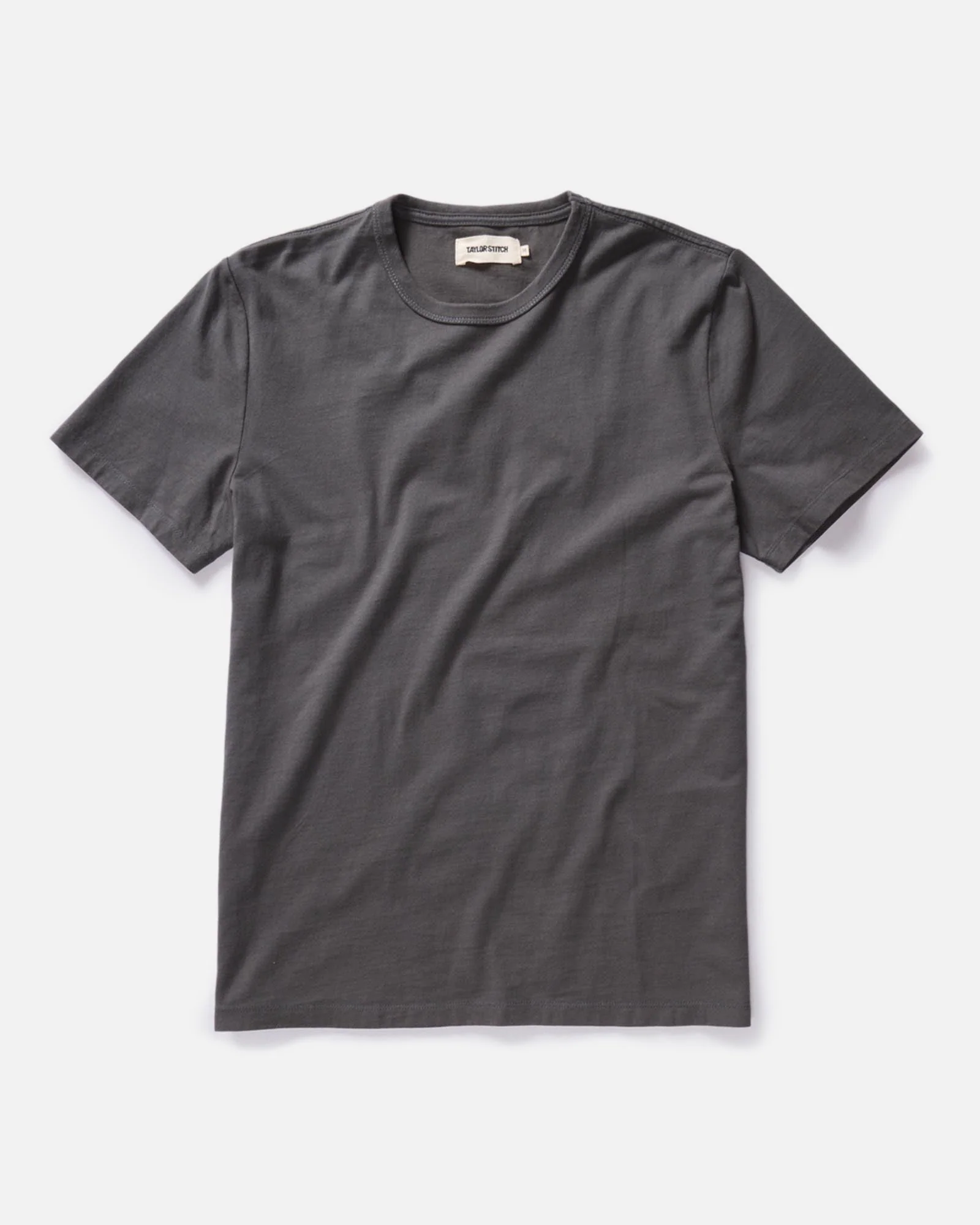 The Organic Cotton Tee in Faded Black