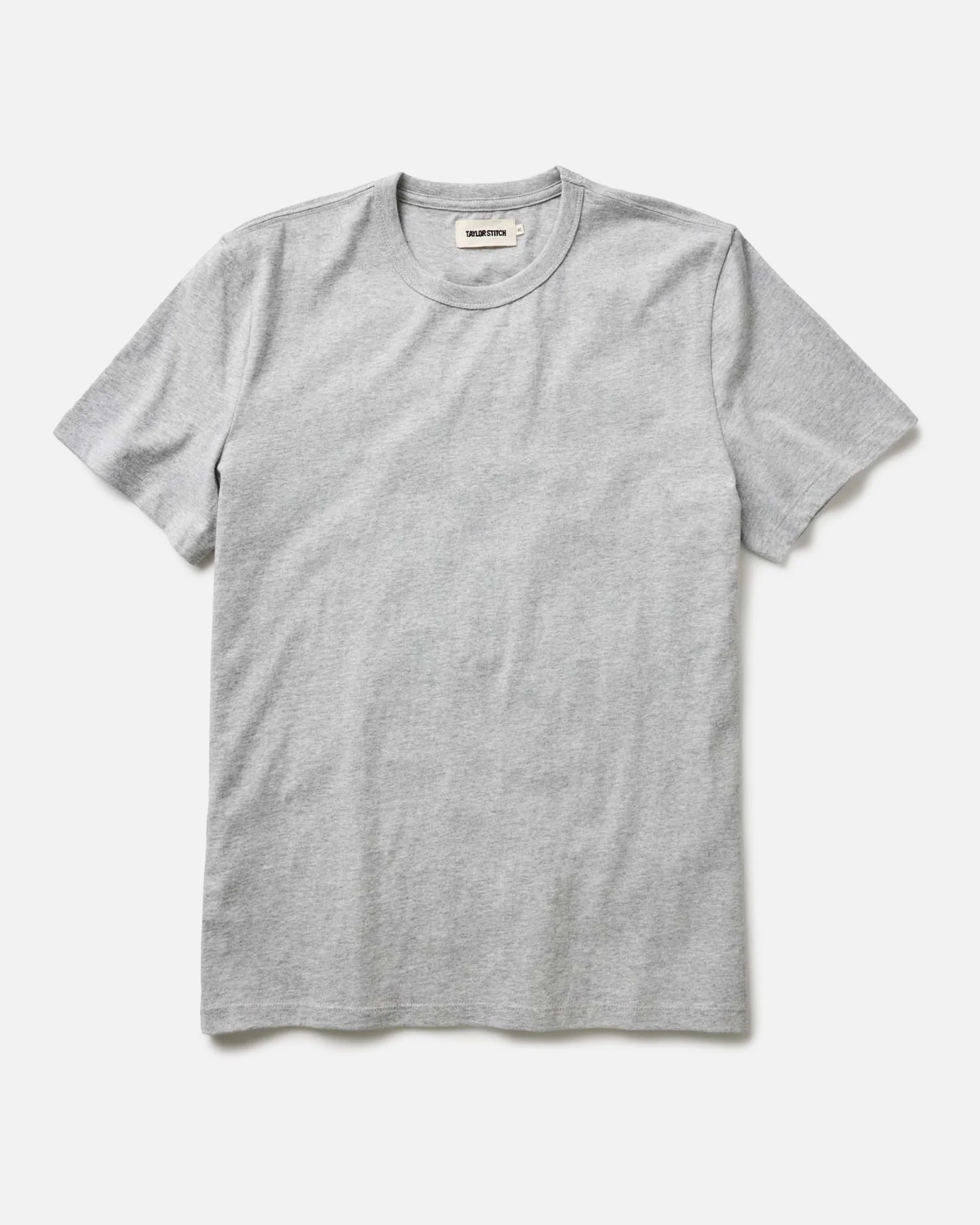 The Organic Cotton Tee in Heather Grey