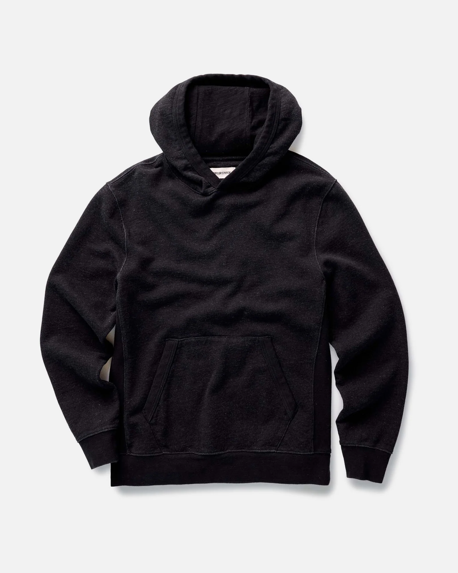 The Sunset Hoodie in Black Indigo Terry
