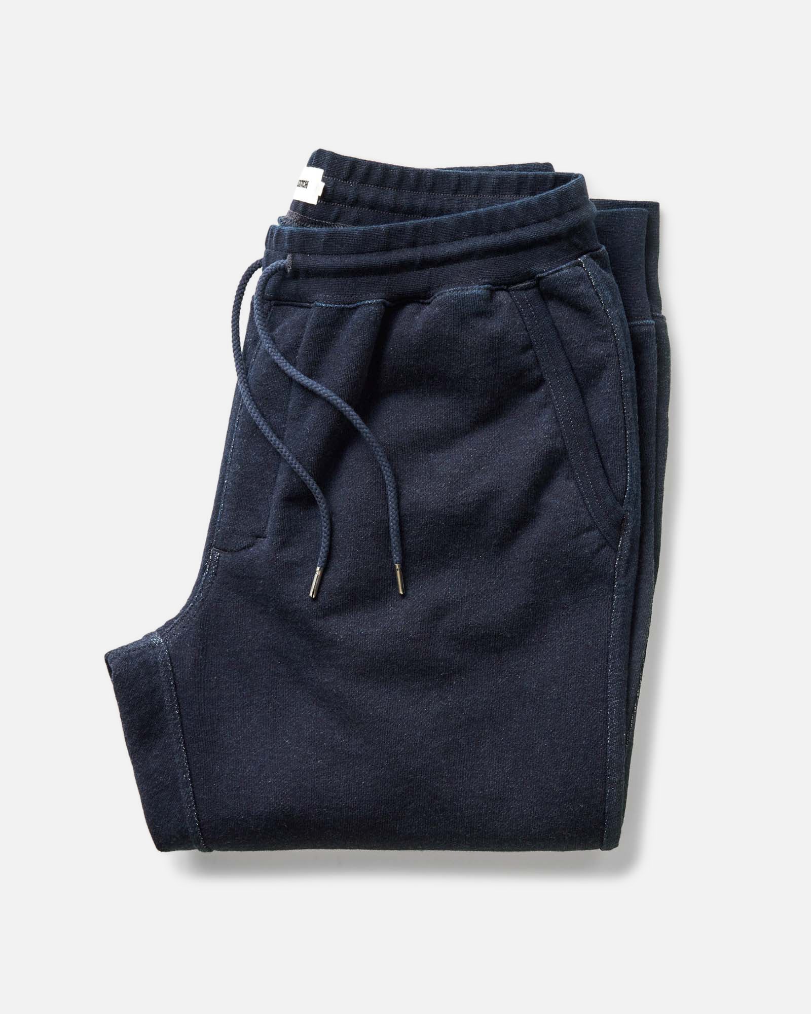 The Sunset Pant in Rinsed Indigo Terry
